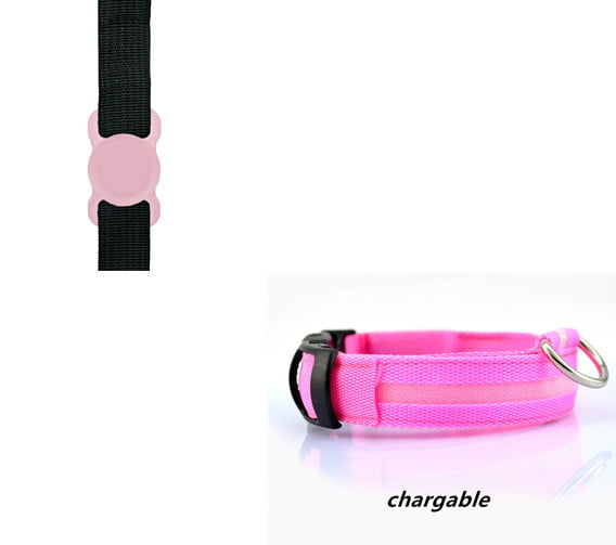 Glowing Silicone Dog Collar