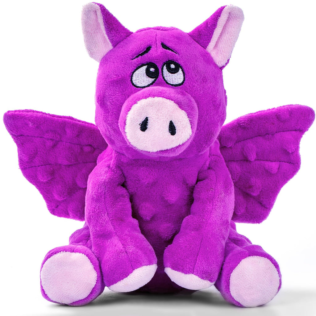 Interactive Squeaky Plush Dog Toys