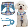 Puppy Mesh Harness Set with Reflective Safety Buckle XS