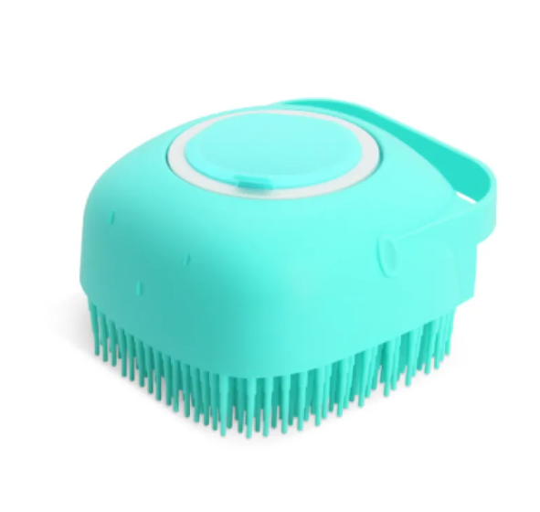 Pet Bathing Brush with Dispenser