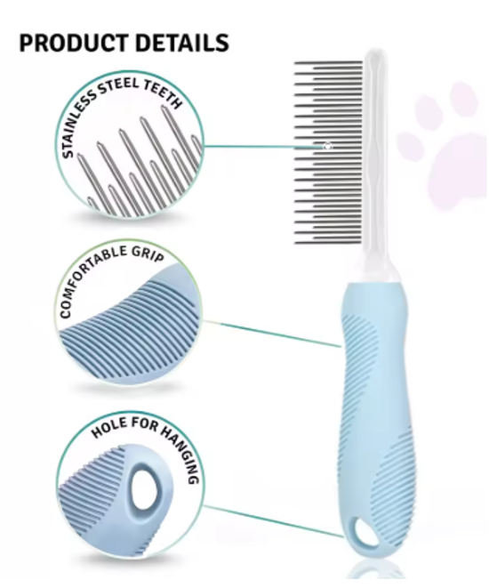 Single Clean Sweep Pet Comb
