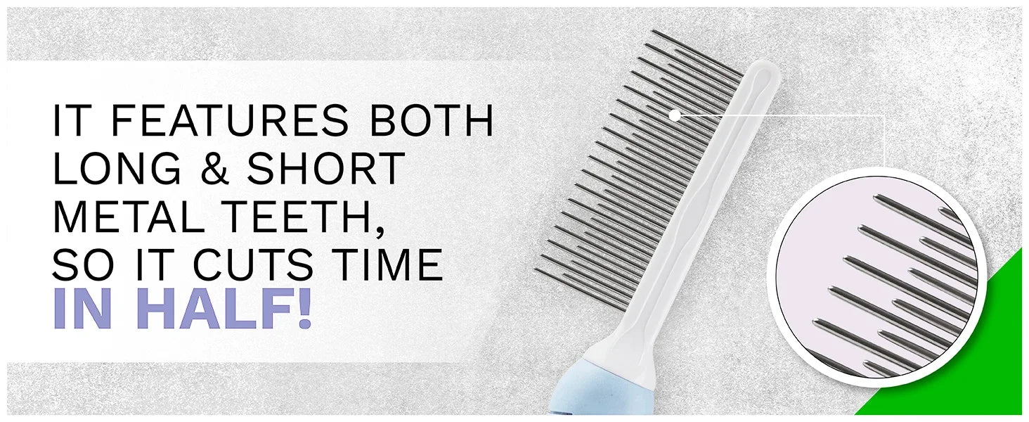 Single Clean Sweep Pet Comb