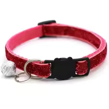 Chic Bell Cat Collar in Adjustable Colors