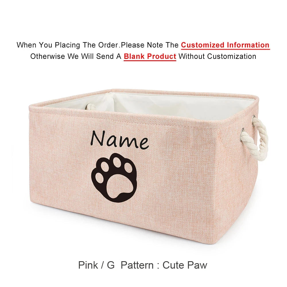 Custom Name Pet Storage
