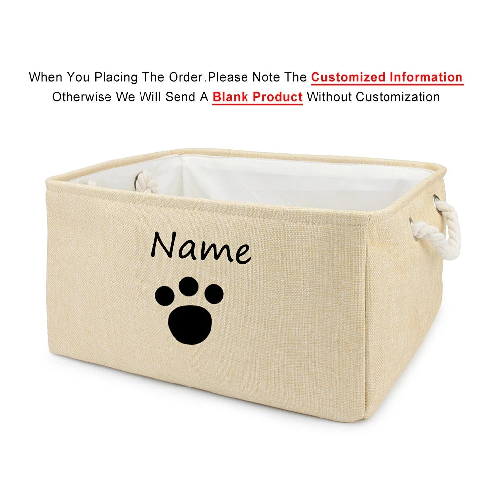 Custom Name Pet Storage