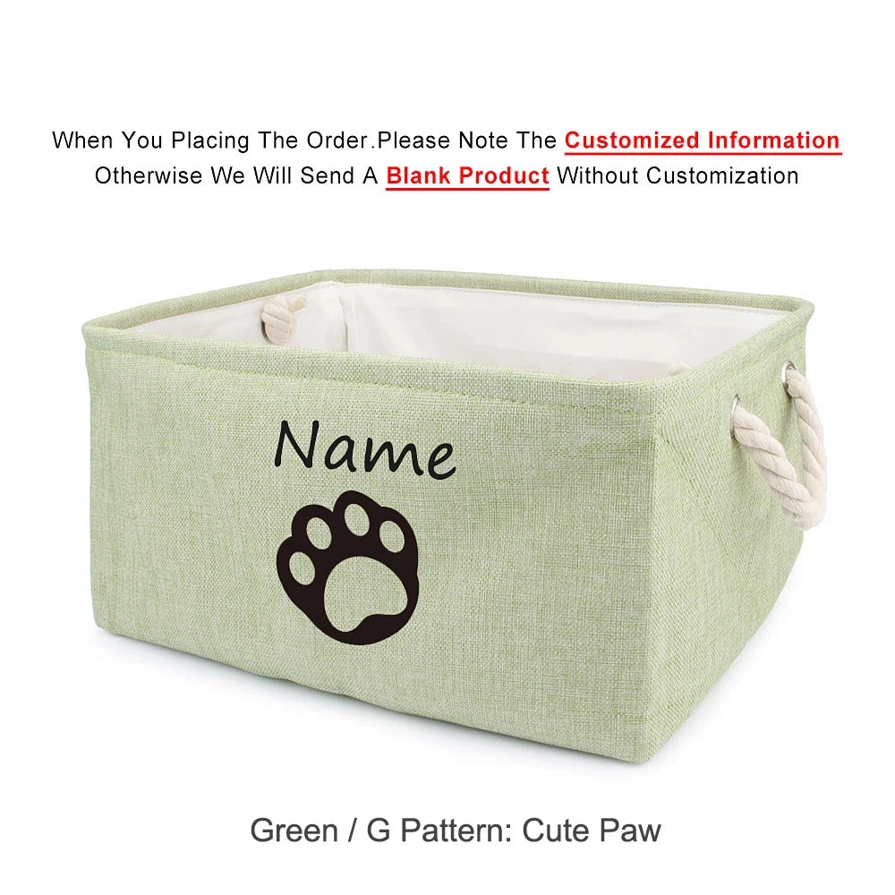 Custom Name Pet Storage