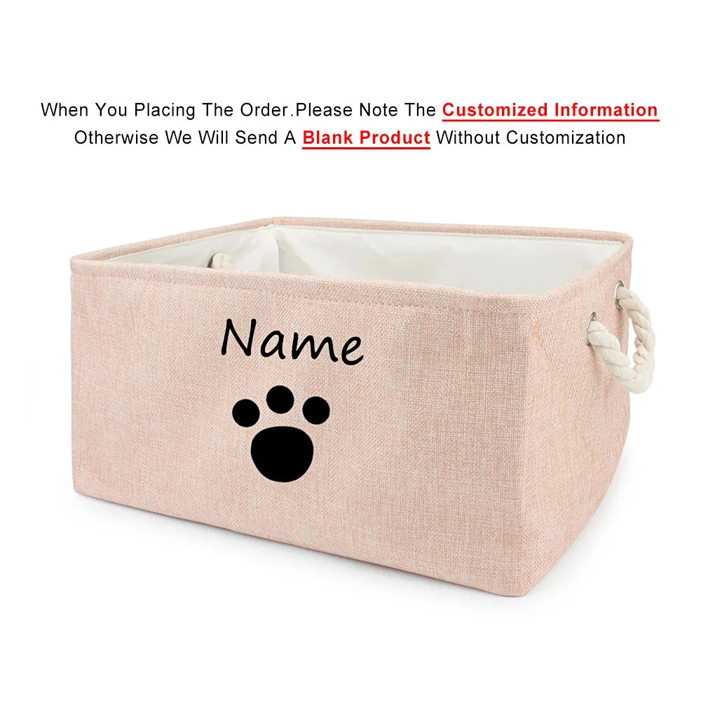 Custom Name Pet Storage