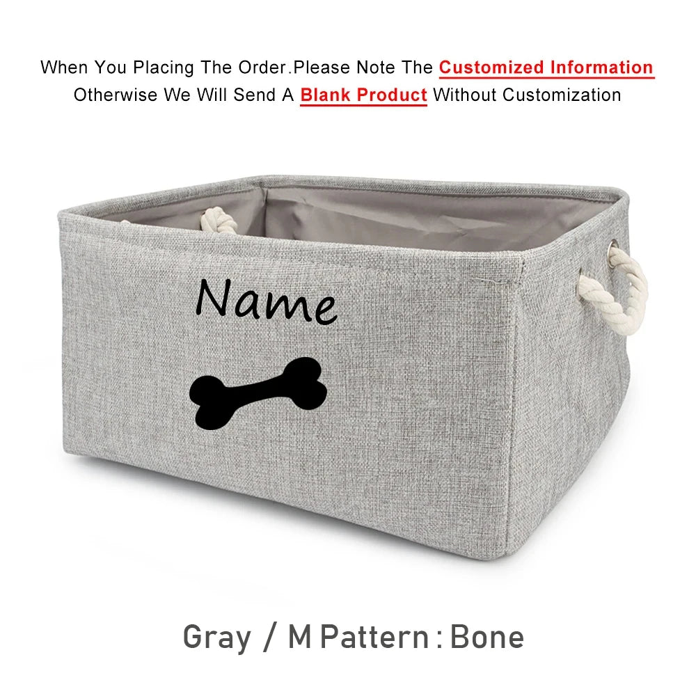 Custom Name Pet Storage