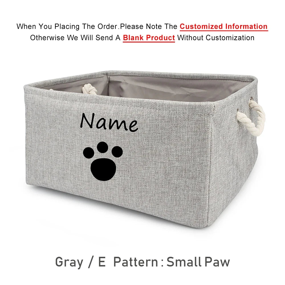 Custom Name Pet Storage