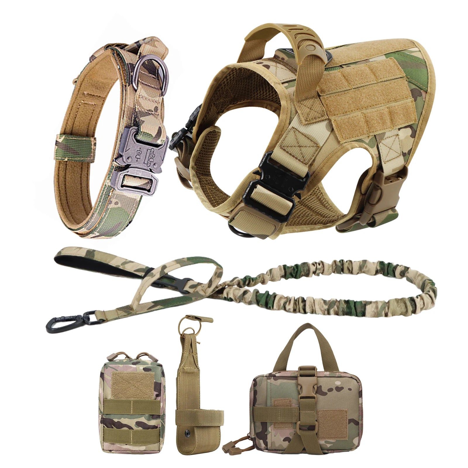 Professional Tactical Dog Harness - Desert Tan