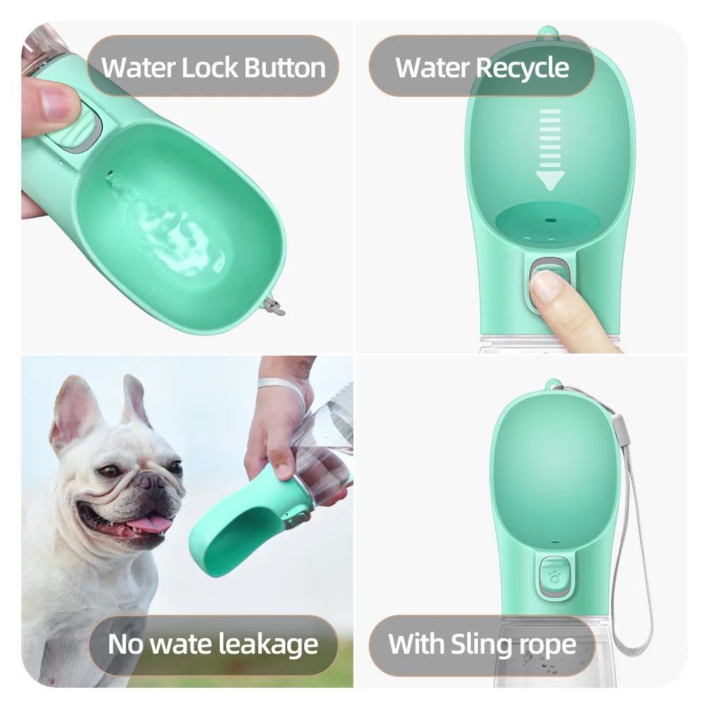 Portable Leak - Proof Dog Water Bottle
