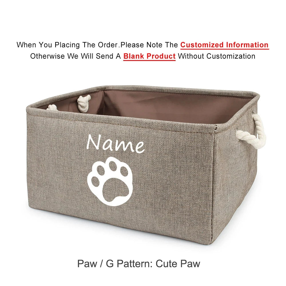 Custom Name Pet Storage