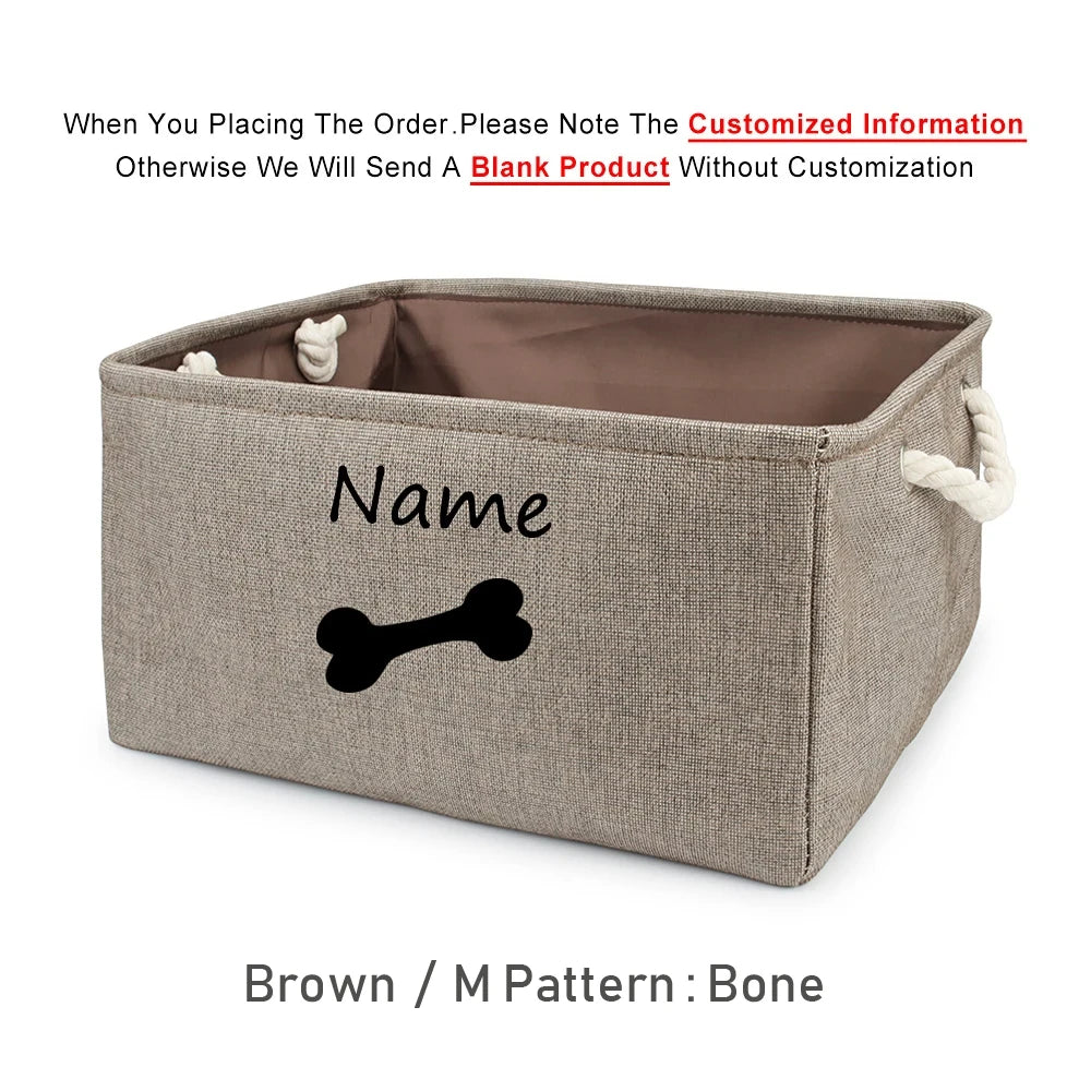 Custom Name Pet Storage