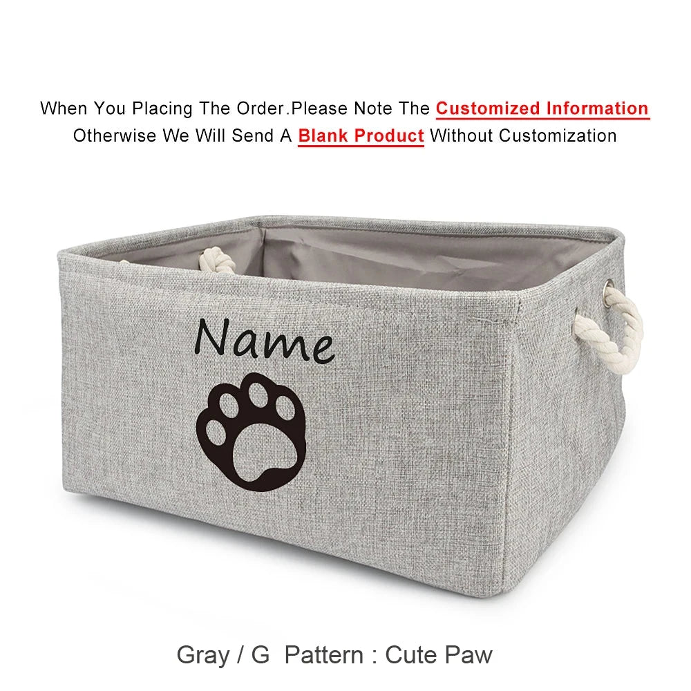 Custom Name Pet Storage