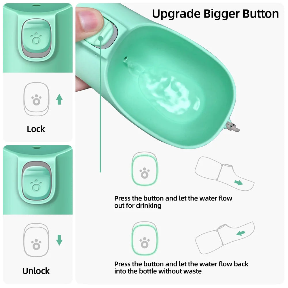 Portable Leak - Proof Dog Water Bottle
