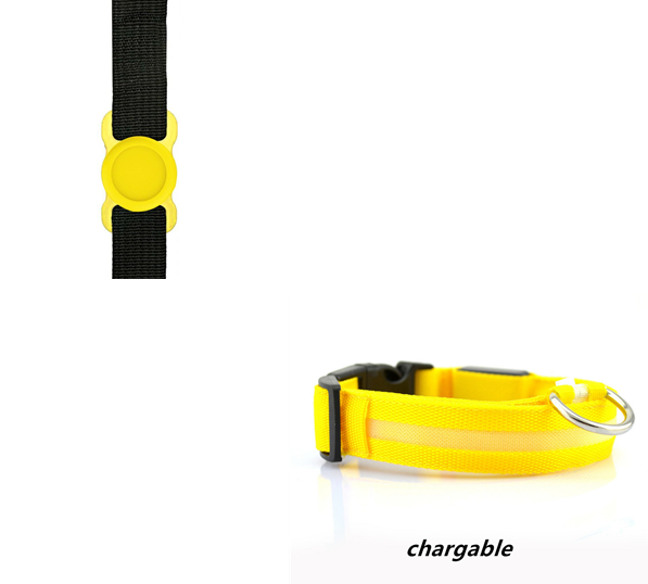 Glowing Silicone Dog Collar